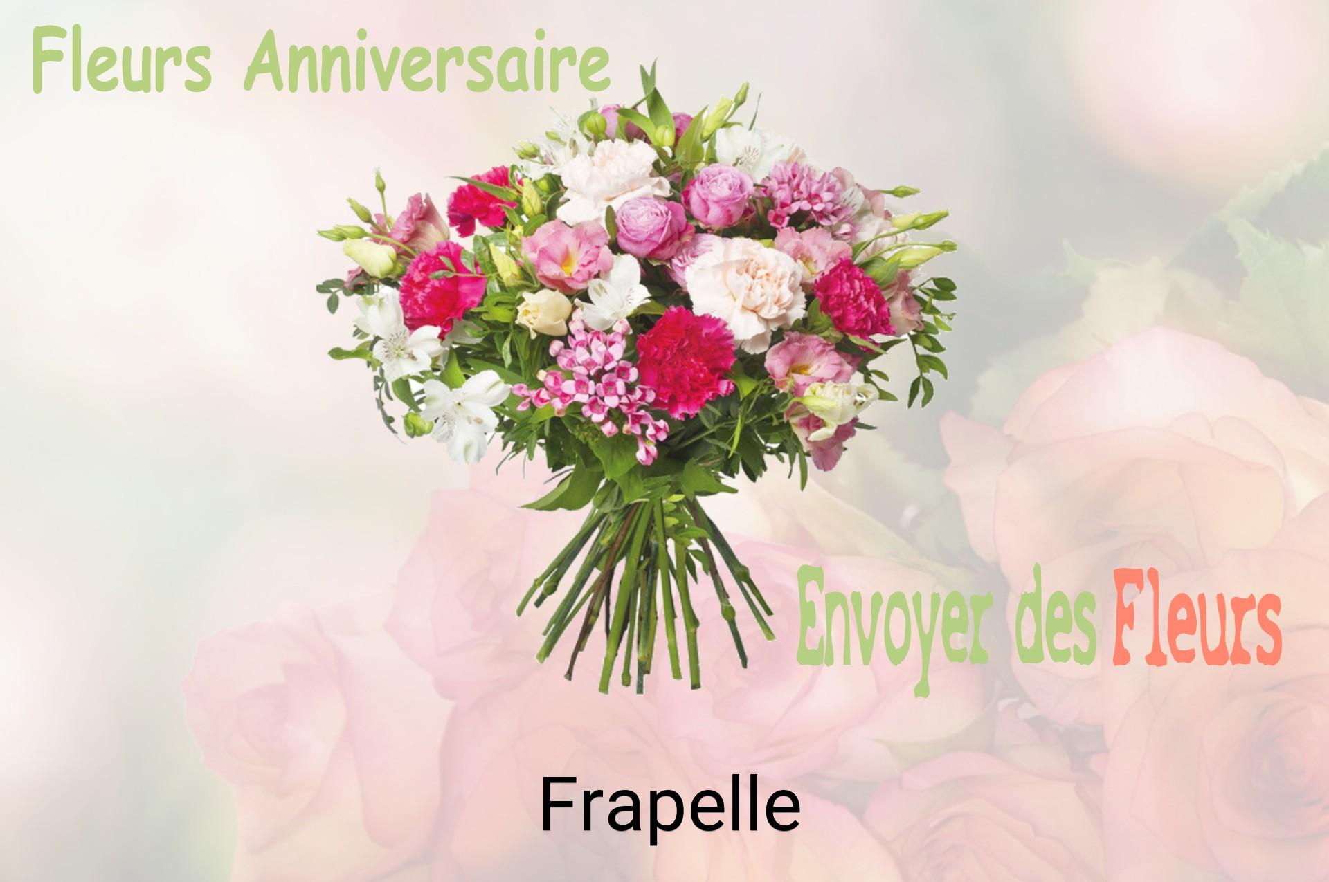 Bouquet de fleurs d’anniversaire livré à Frapelle