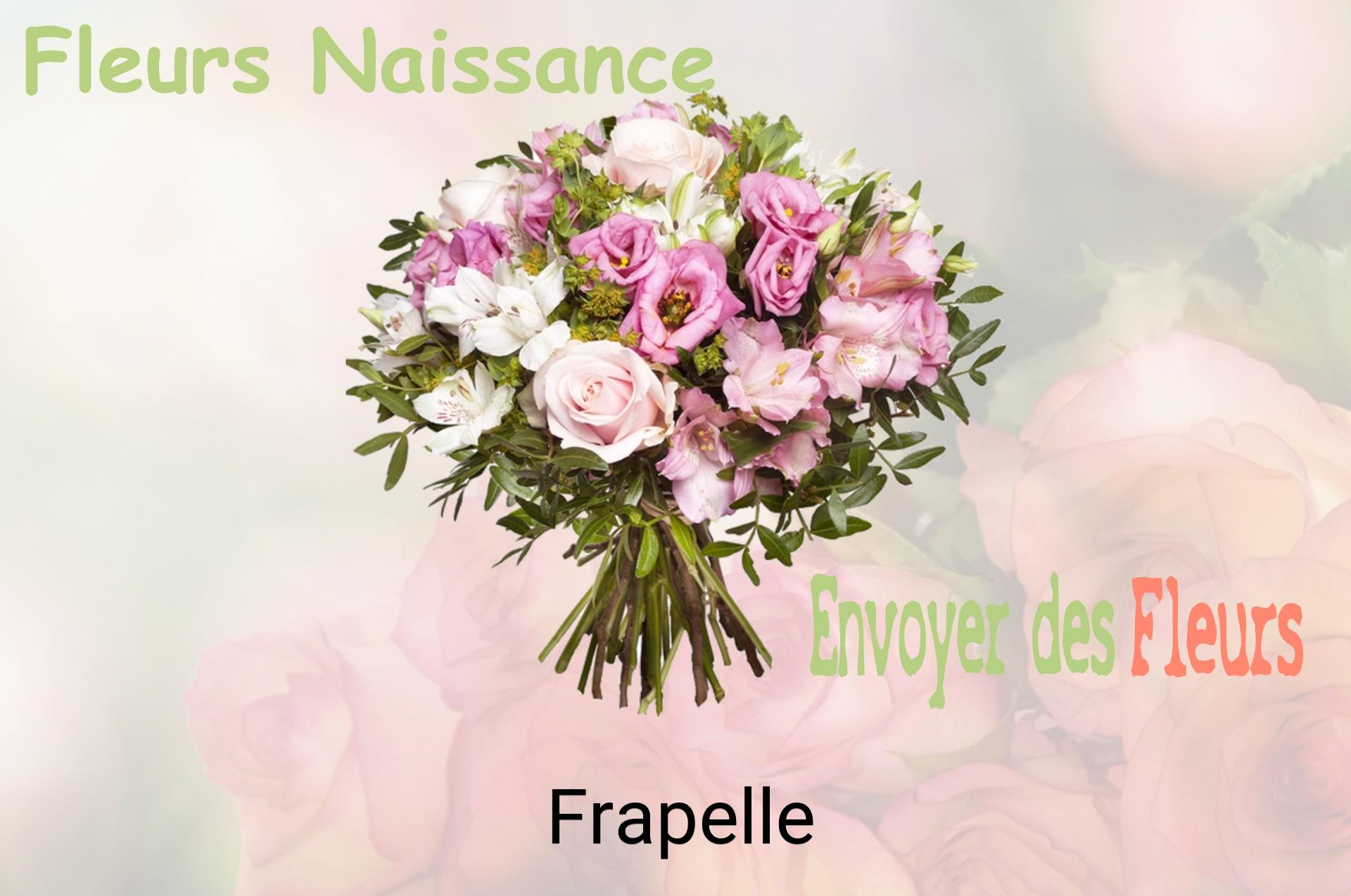 Bouquet de fleurs de naissance livré à Frapelle